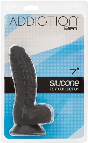 Addiction 100% Silicone Ben 7 Black