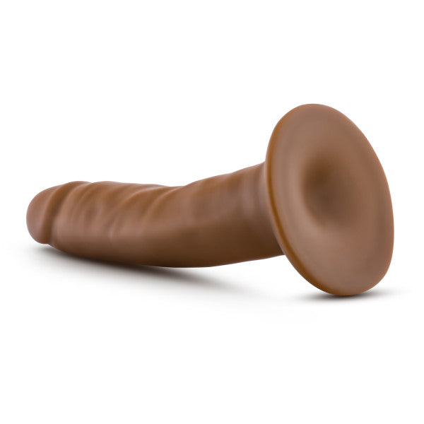 Dr Skin 5.5 Cock W- Suction Cup Mocha