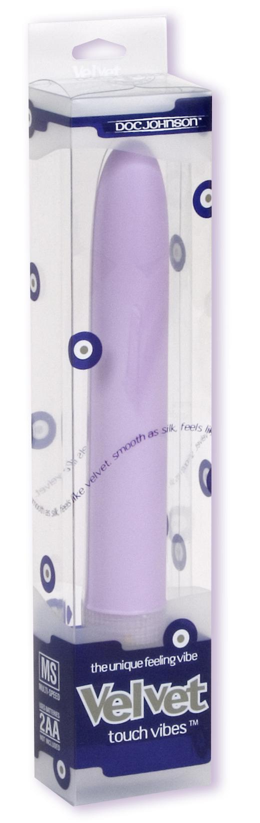 7in Velvet Touch Vibe Lavender Bx