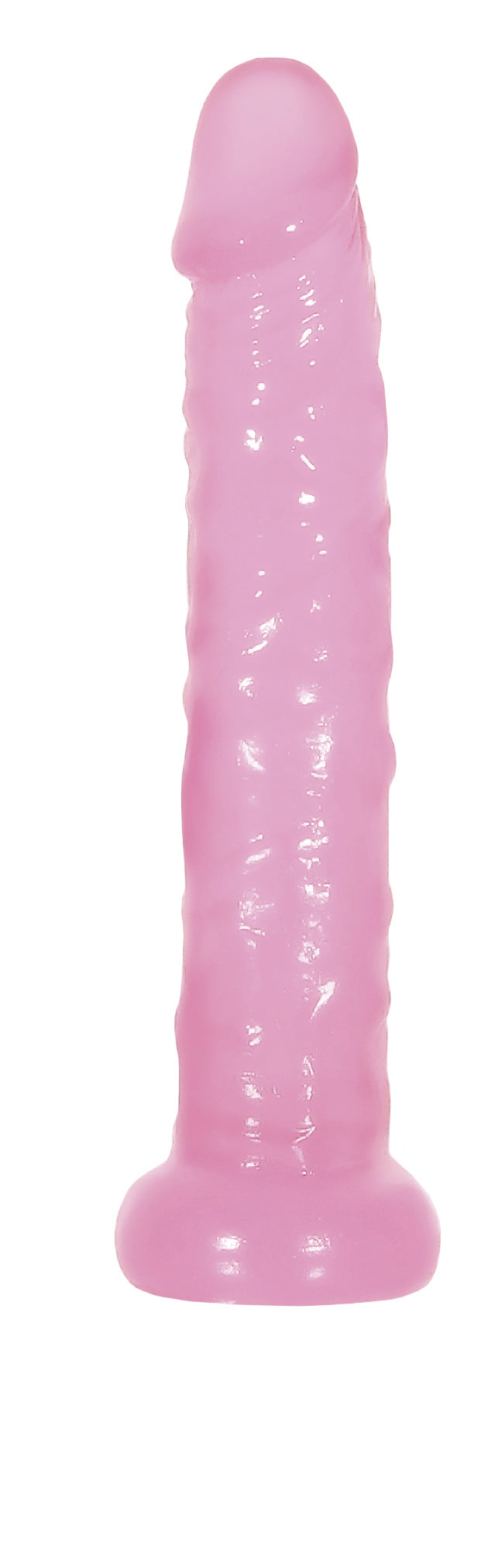 Adam & Eve Pink Jelly Slim Dildo