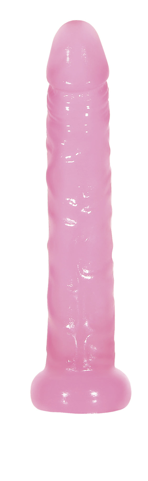Adam & Eve Pink Jelly Slim Dildo