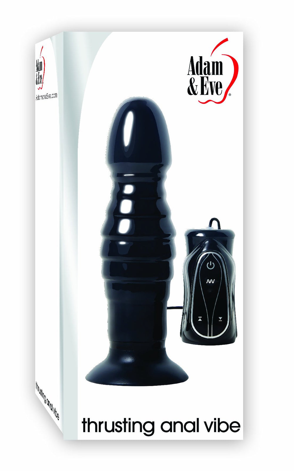 Adam & Eve Thrusting Anal Vibe Black