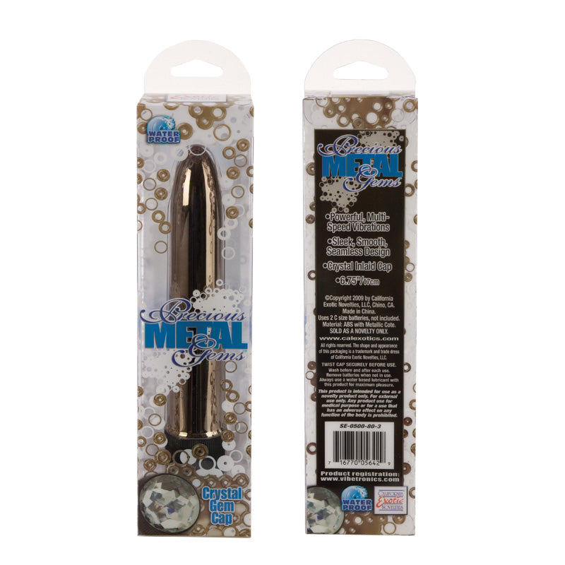 Precious Metal Gems 6.75in Gun Metal