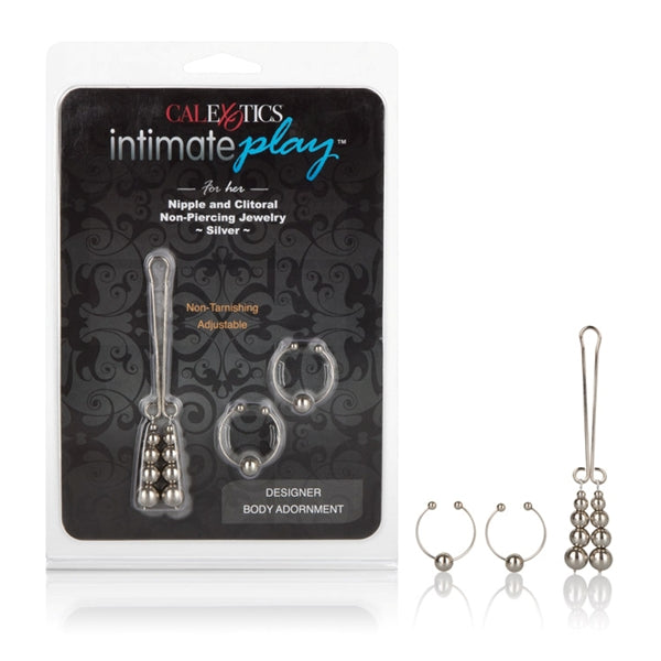 Intimate Play Nipple-clit Non- Piercing Silver