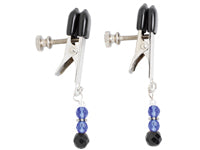 Adj Clamp W- Blue Beads
