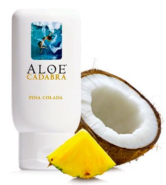 Aloe Cadabra Organic Lube Pina Colada 2.5oz
