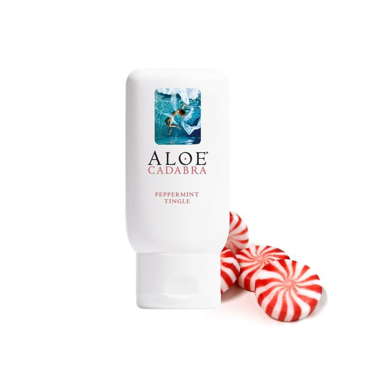 Aloe Cadabra Organic Lube Peppermint 2.5 Oz