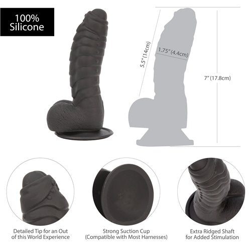 Addiction 100% Silicone Ben 7 Black 
