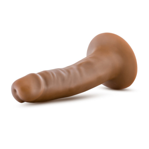 Dr Skin 5.5 Cock W- Suction Cup Mocha 