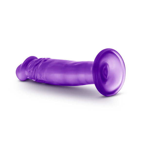 B Yours Sweet N Small 6in Dildo W- Suction Cup Purple