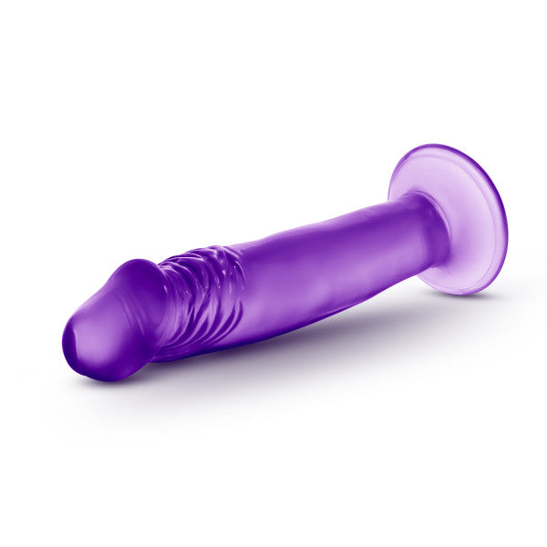 B Yours Sweet N Small 6in Dildo W- Suction Cup Purple