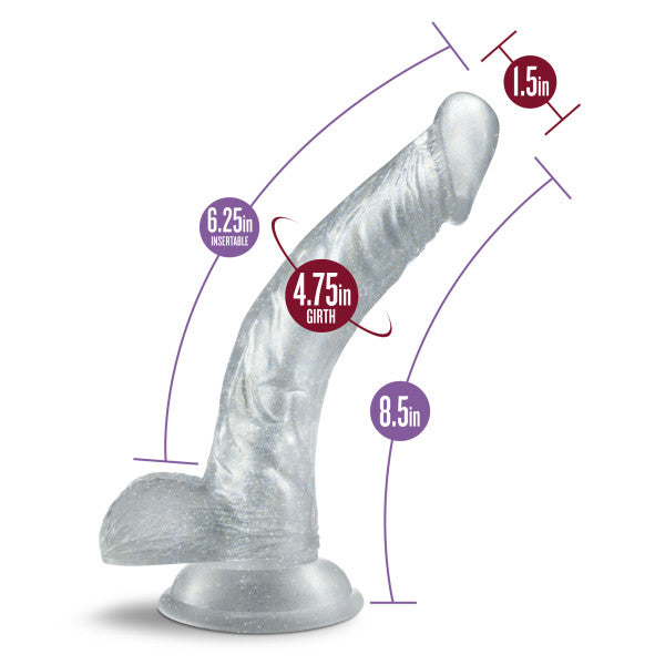 B Yours Sweet N Hard 7 Clear Realistic Dildo 