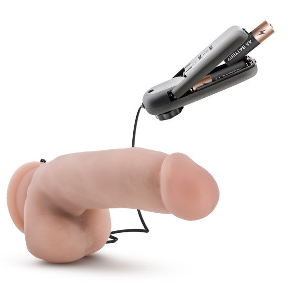 Loverboy The Quaterback Vibrating 7 Realistic Cock Vanilla