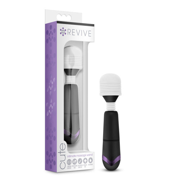 Revive Cute Intimate Massage Wand Black