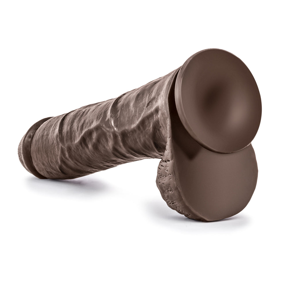 Eden Crazy Thick 12in Cock Brown (bulk)