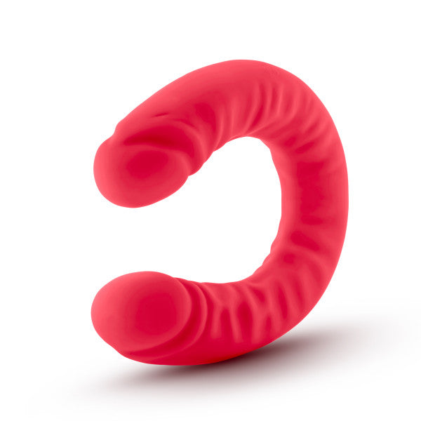Ruse 18 Silicone Double Headed Dildo Cerise 