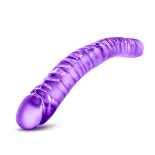 B Yours 18 Double Dildo Purple 