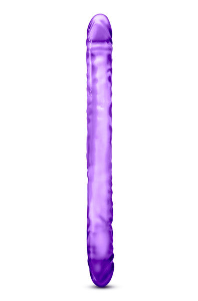 B Yours 18 Double Dildo Purple 