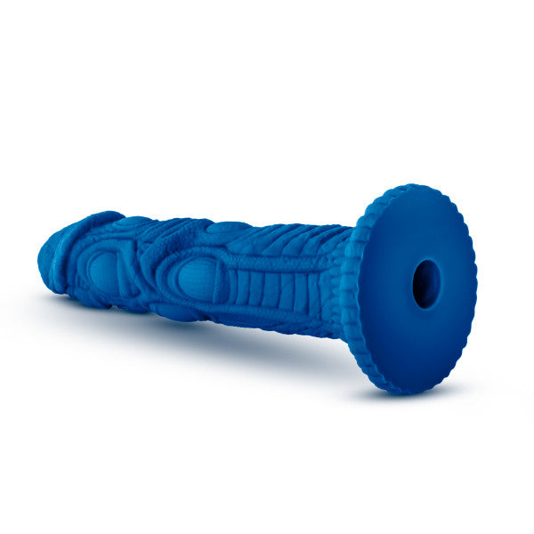 The Realm Draken Lock On Dildo Blue