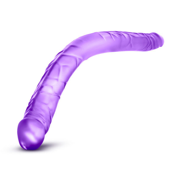 B Yours 16 Double Dildo Purple 
