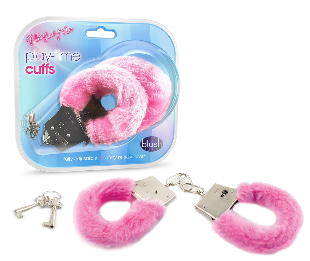Playtime Cuffs Pink Fur