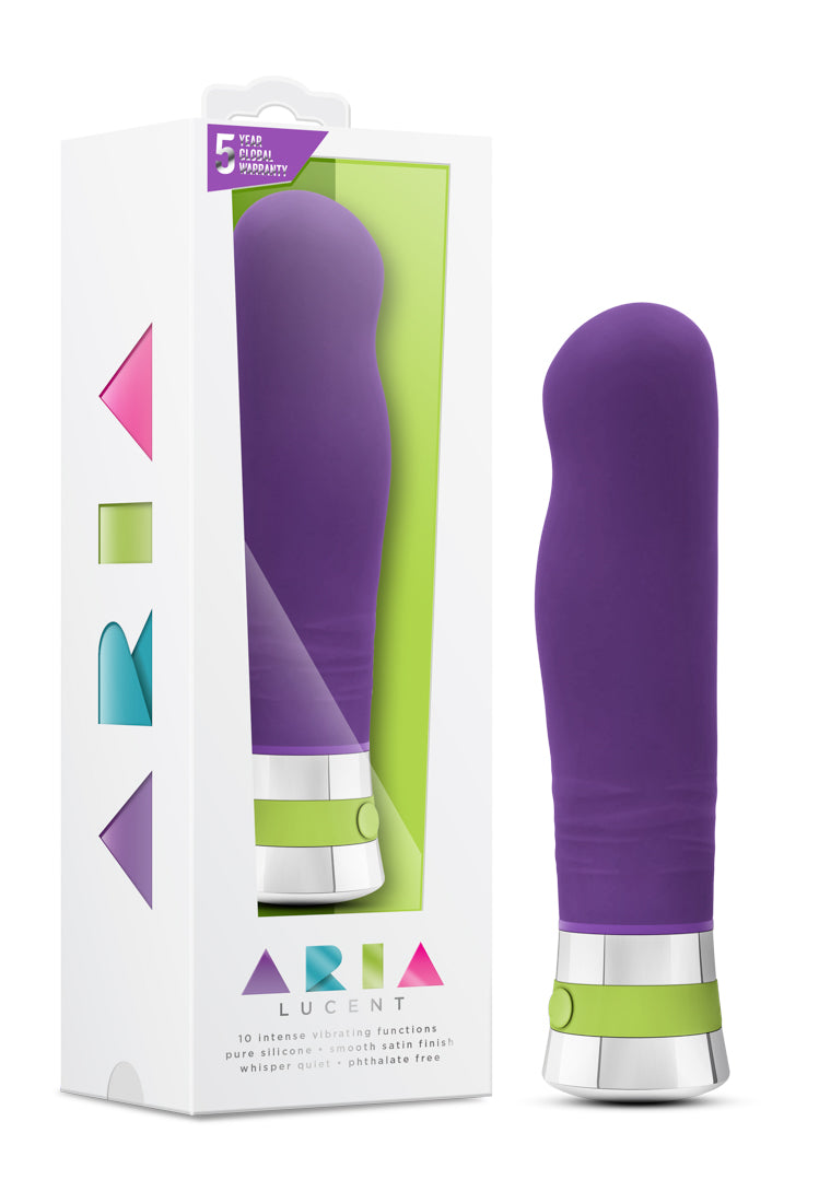Aria Lucent Plum Purple Vibrator
