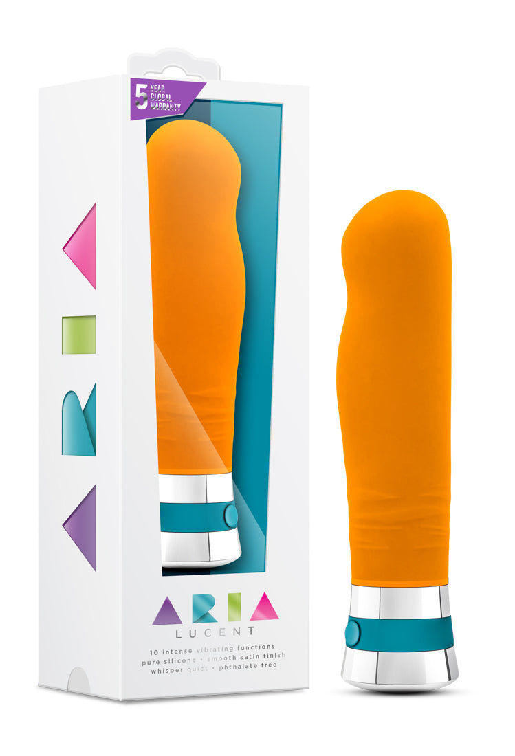 Aria Lucent Tangerine Orange Vibrator
