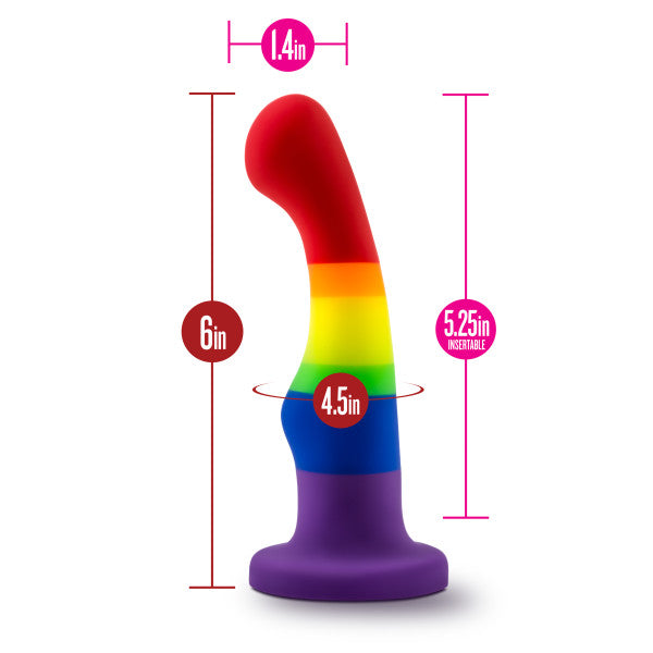 Avant Pride P1 Freedom Rainbow Dildo