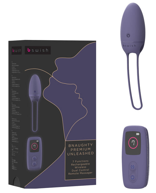 Bnaughty Premium Unleashed Dusk Bullet W- Wireless Remote