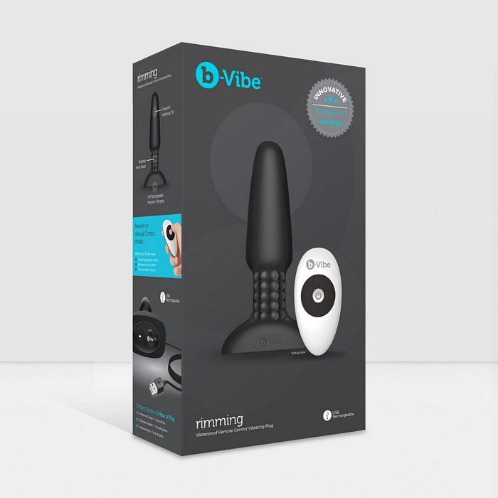 B Vibe Rimming Plug 2 Black