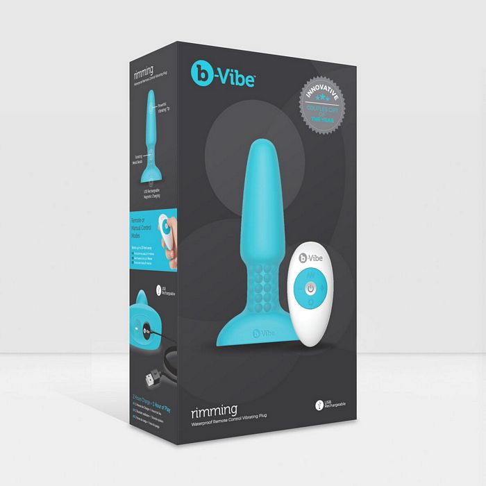 B Vibe Rimming Plug 2 Teal