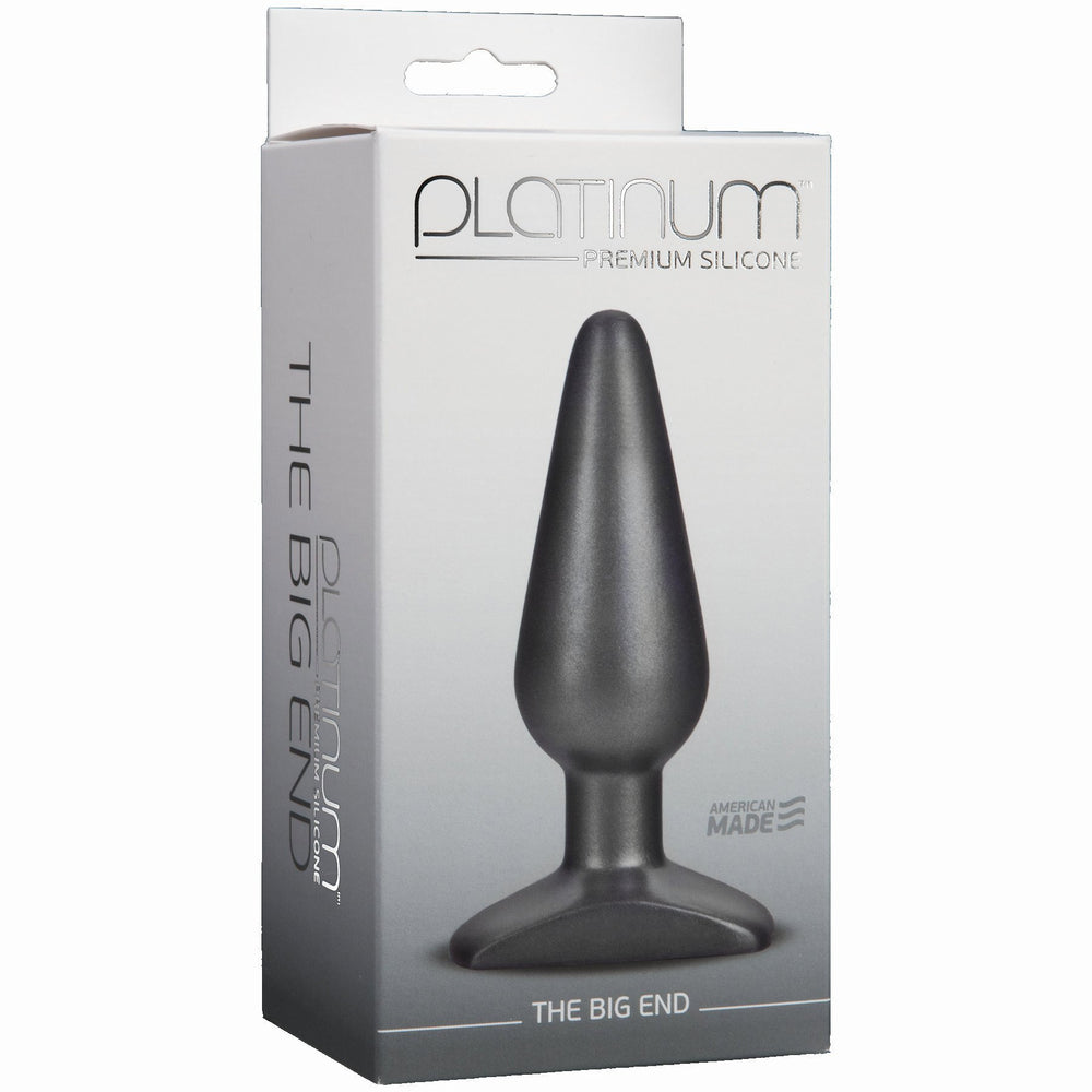 Platinum Silicone Charcoal Big End