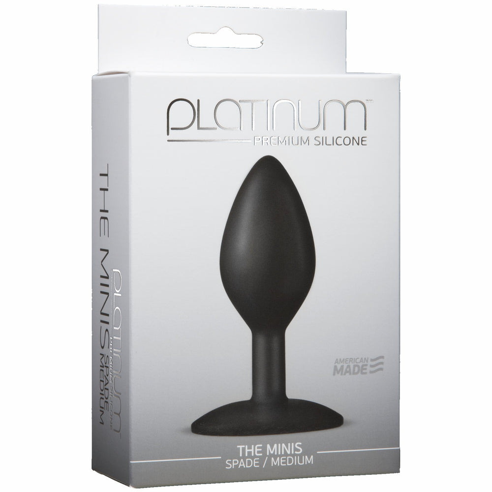 Platinum Minis Spade Medium Black