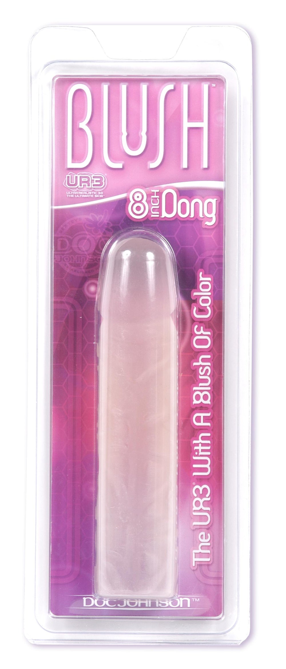 Blush Ultraskyn 8in Dong Cd