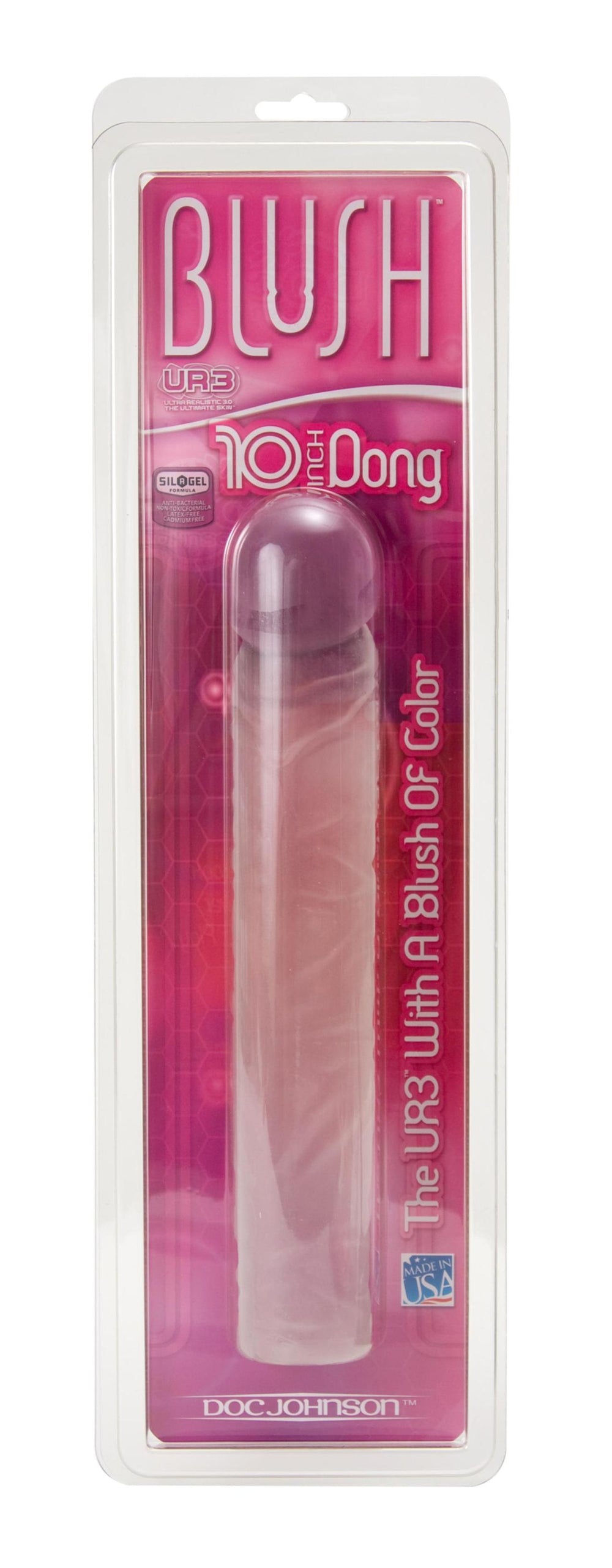 Blush Ultraskyn 10in Dong Cd