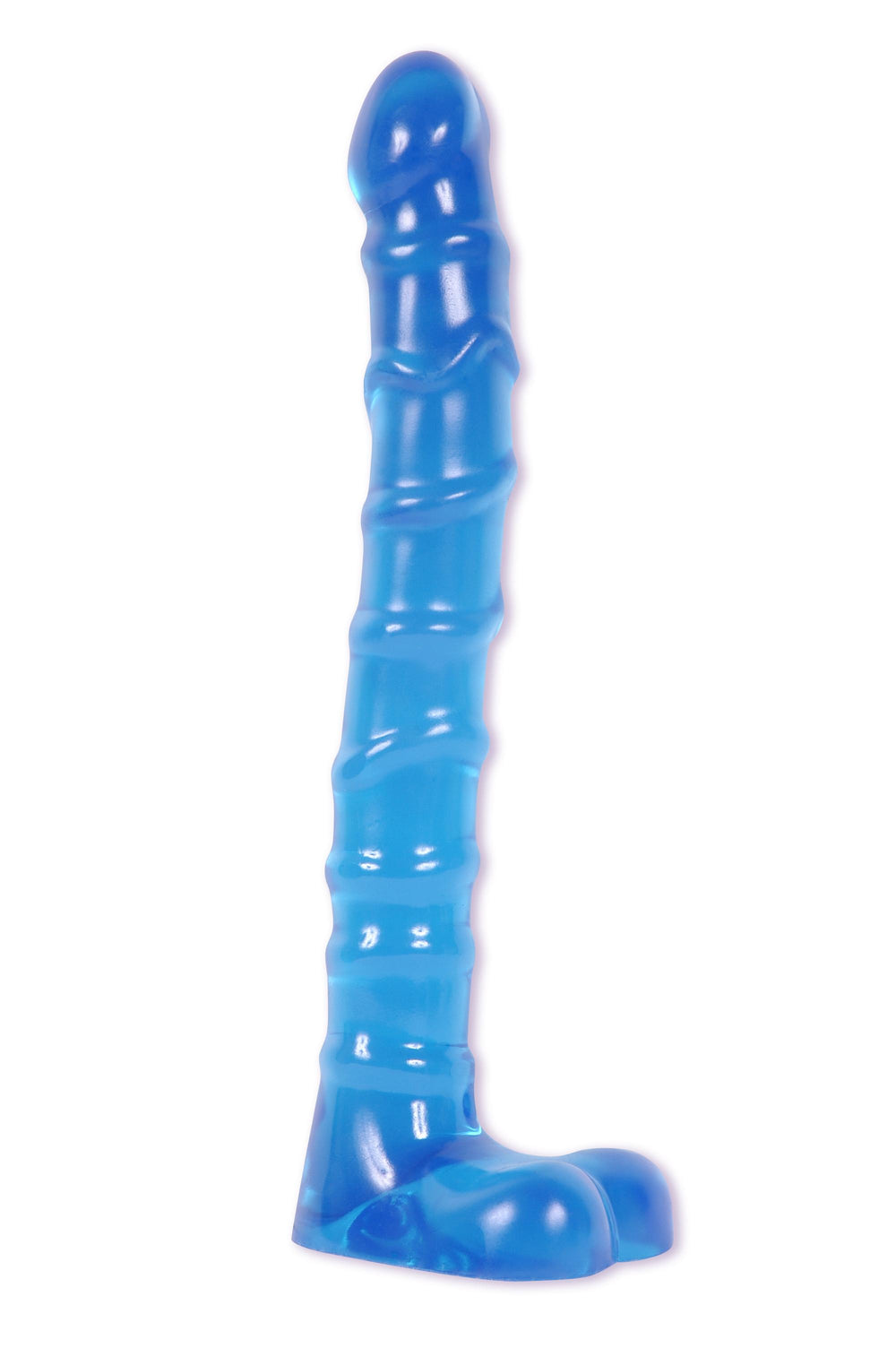 Blue Jellie Raging Hard Ons Slim Line 9in Ballsy Blue Cd.