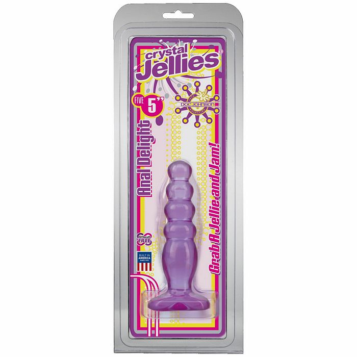 Crystal Jellies Anal Delight Purple
