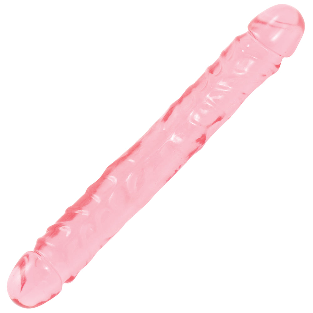 Crystal Jellies Jr. Dbl Dong Pink 12in Cd