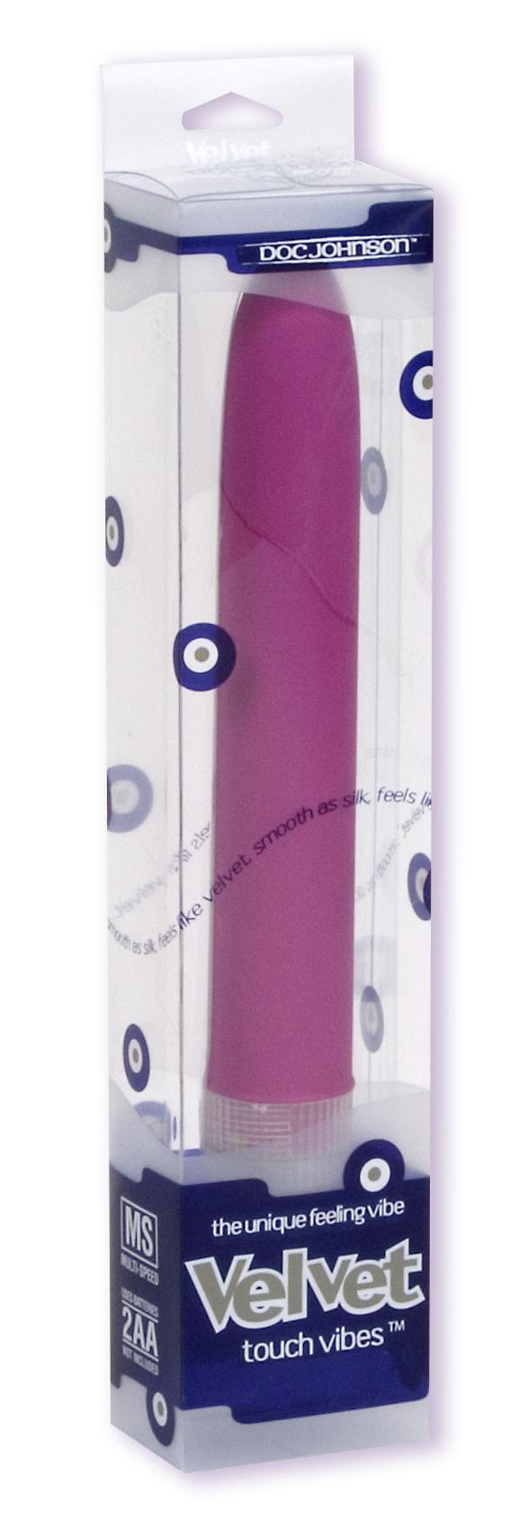 7in Velvet Touch Vibe Magenta Bx