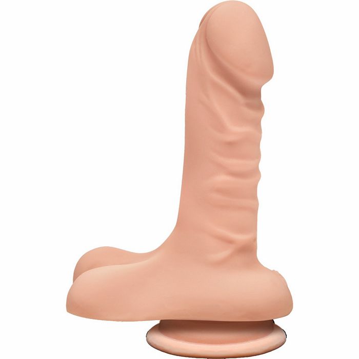 The D Super D 6 W-balls Vanilla Beige Dildo 