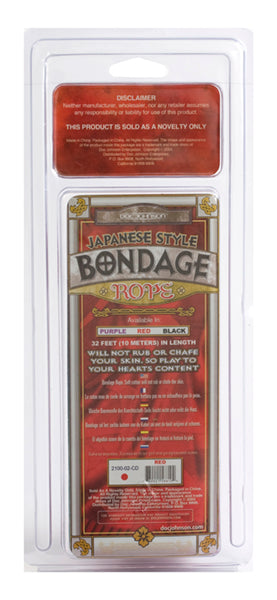 Bondage Rope Red Cotton