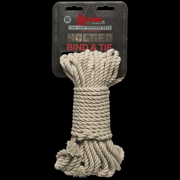 Kink Hogtied Bind & Tie Bondage Rope 50 Feet
