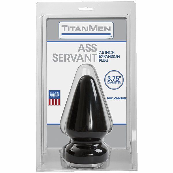 Titanmen Butt Plug 3.75in Dia. Ass Servant