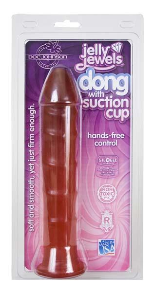 Jelly Dong W-suction Cup Ruby