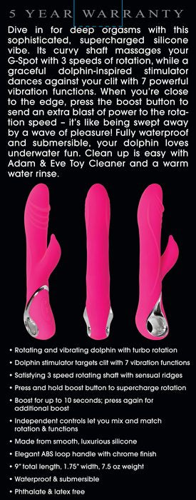 Adam & Eve The Dancing Dolphin Vibrator