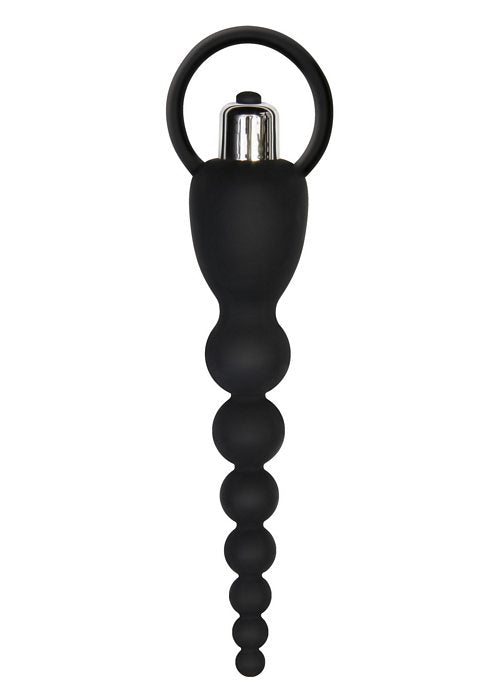 Adam & Eve Silicone Vibrating Anal Beads
