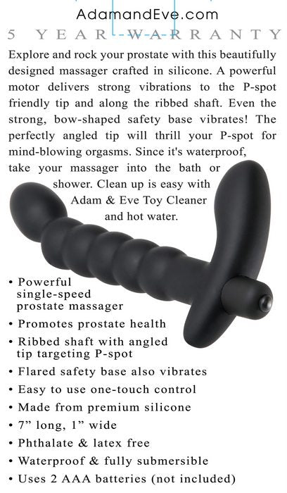 Adam & Eve P-spot Vibrating Prostate Massager