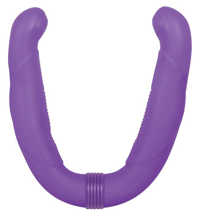 Double Trouble Purple Dildo