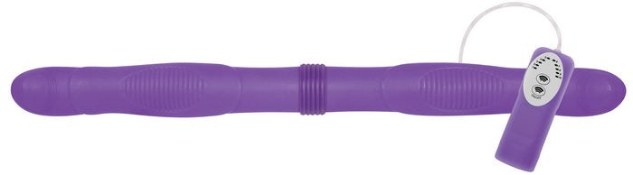 Double Trouble Purple Dildo
