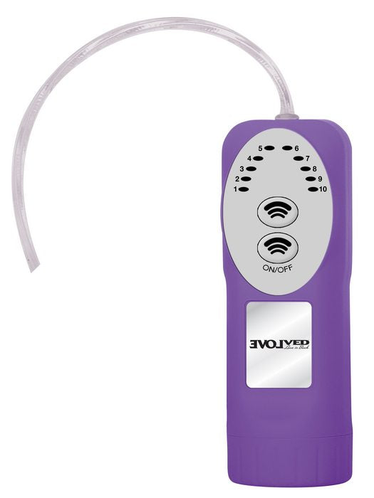 Double Trouble Purple Dildo